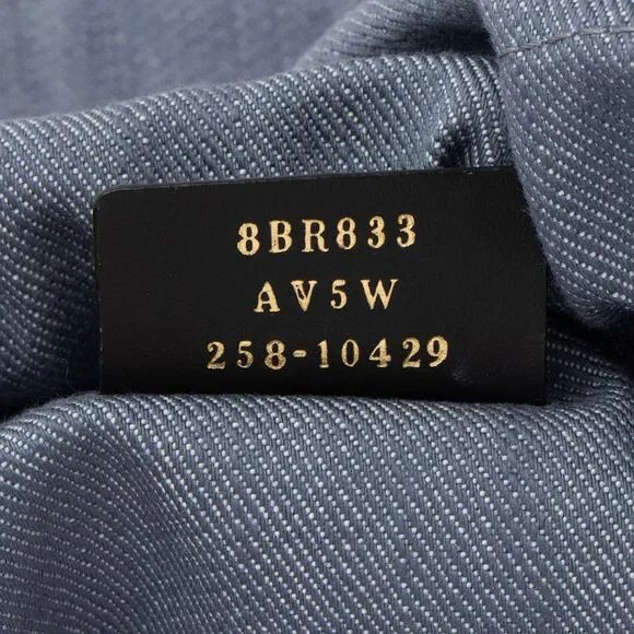 Fendi Denim Zucca Mamma Baguette Shoulder Bag - Picture 6 of 10